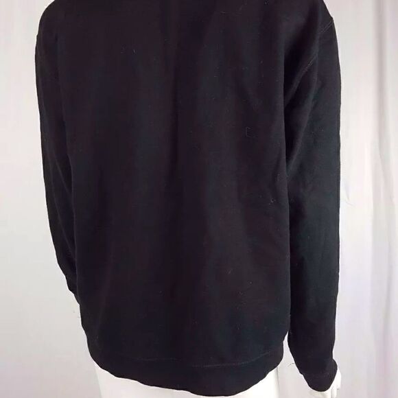 Womens Medium Black and Gold "I Can't Stop Watching Youtubers" Graphic Sweater - Picture 9 of 9